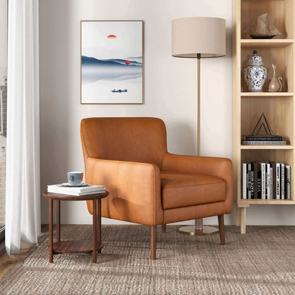 Claire Leather Lounge Chair