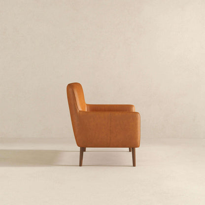 Florinda Leather Lounge Chair