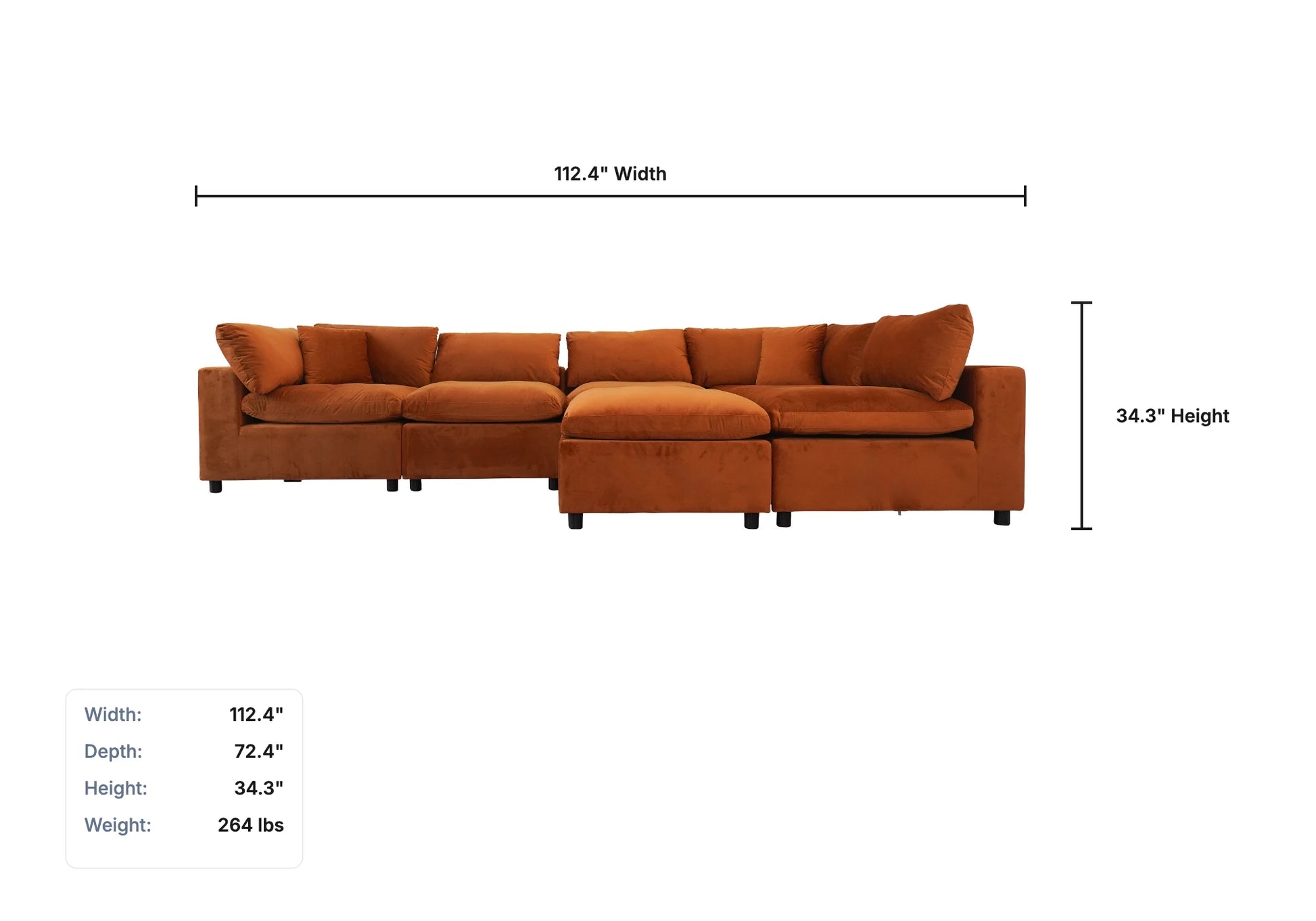 Clearfield Sectional Stamps Home Furniture Sectional Sofas