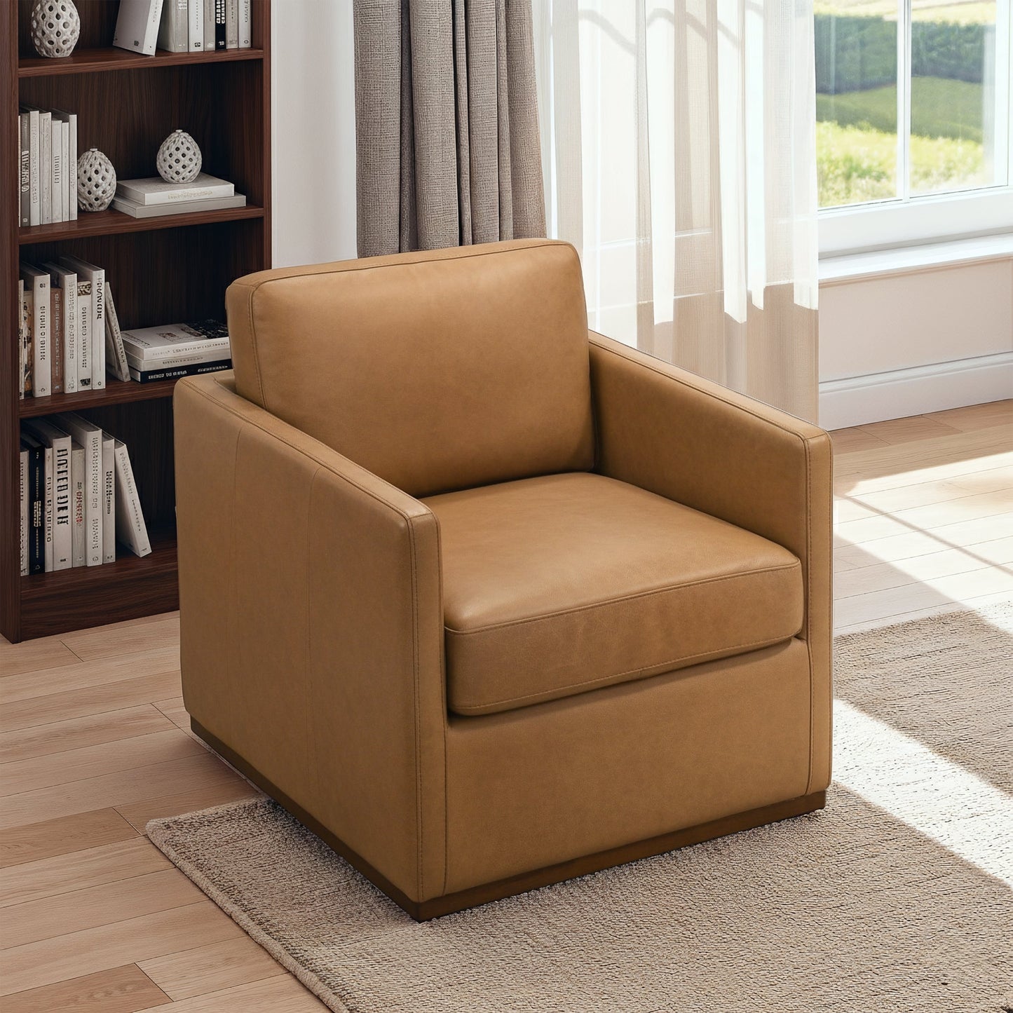 Drake Swivel Chair Stamps Home Furniture Armchairs