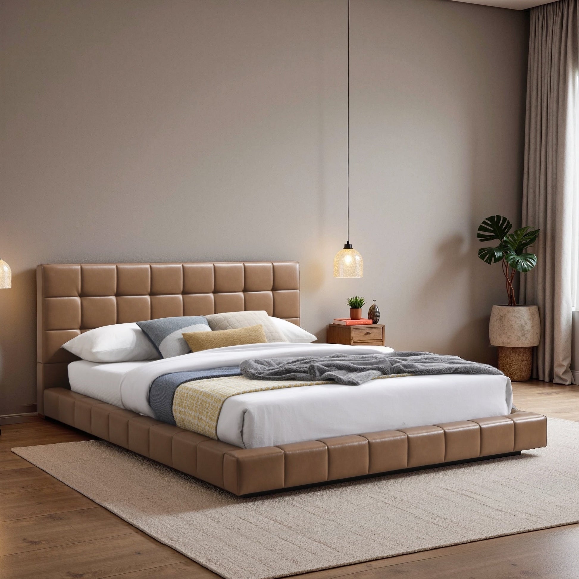 Rousseau Bed Stamps Home Furniture Platform Beds & Bed Frames