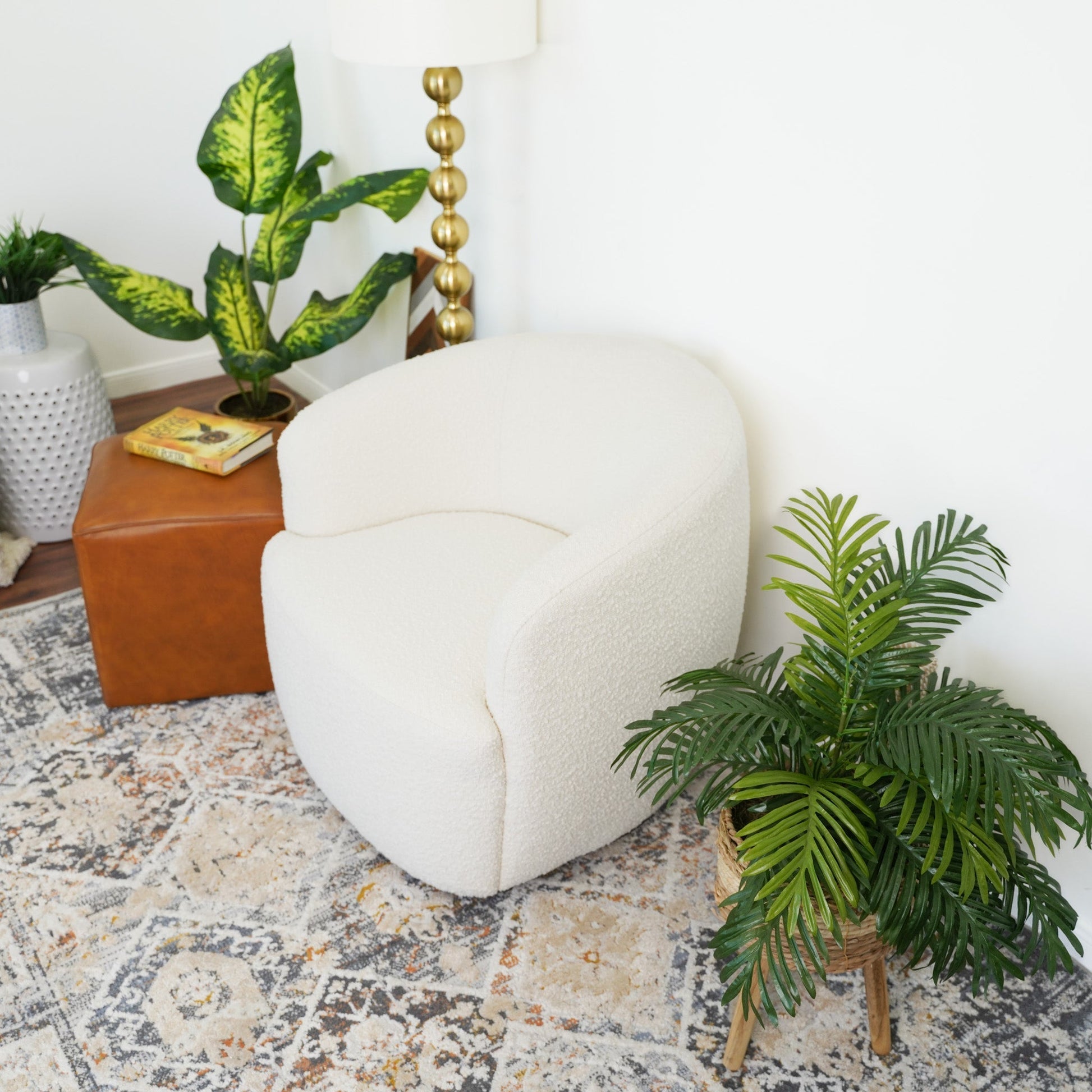 Jennings Swivel Chair Stamps Home Furniture Armchairs