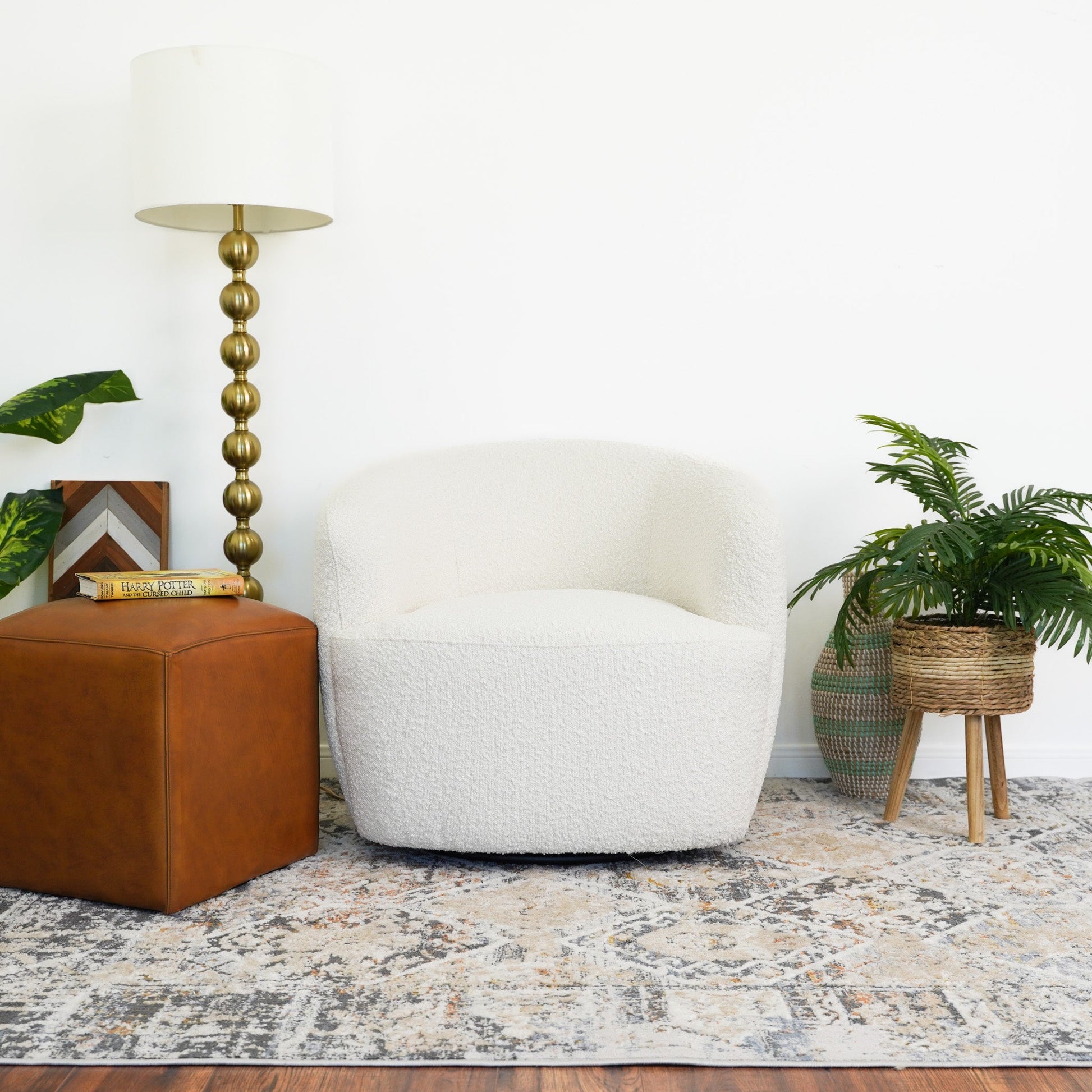 Jennings Swivel Chair Stamps Home Furniture Armchairs