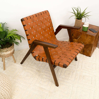 Doverly Leather Lounge Chair