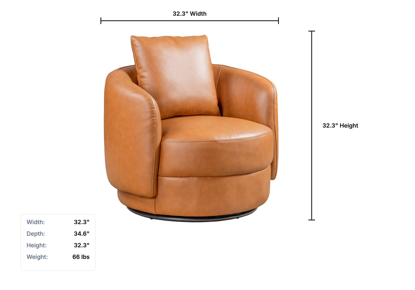 Fletcher Swivel Chair