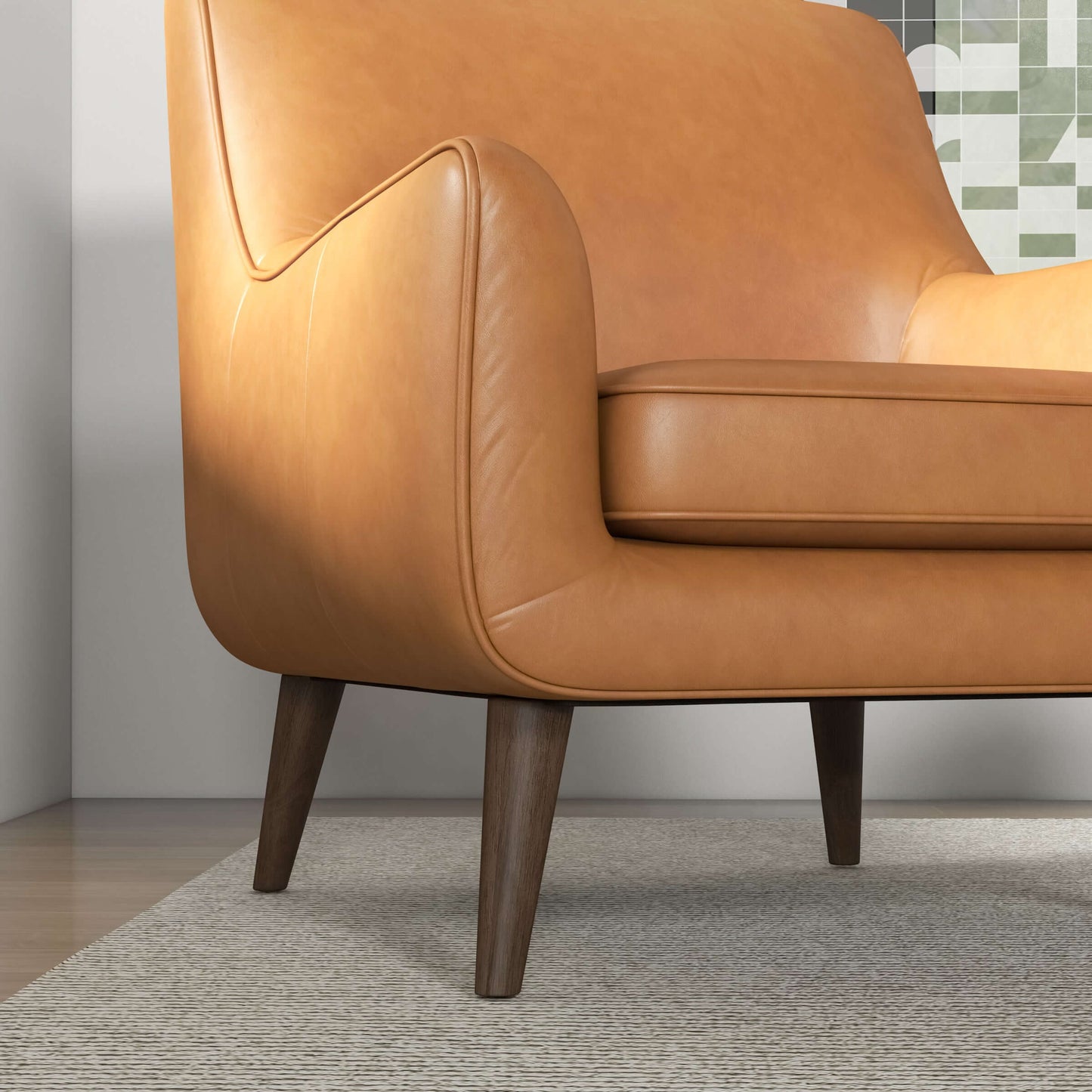 Elmridge Leather Lounge Chair