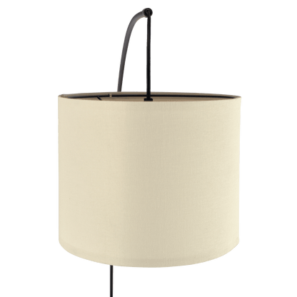 Royal 3-Arm Metal Arc Floor Lamp, Oil Rubbed Bonze with Linen Shade, 4 way Rotary Switch - West Lamp