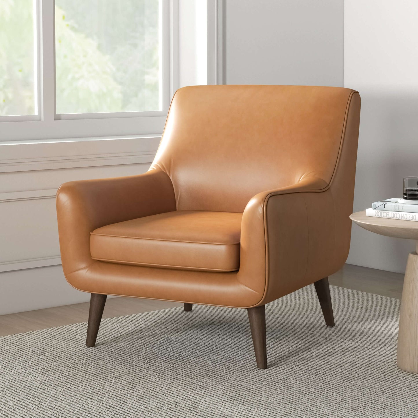 Elmridge Leather Lounge Chair