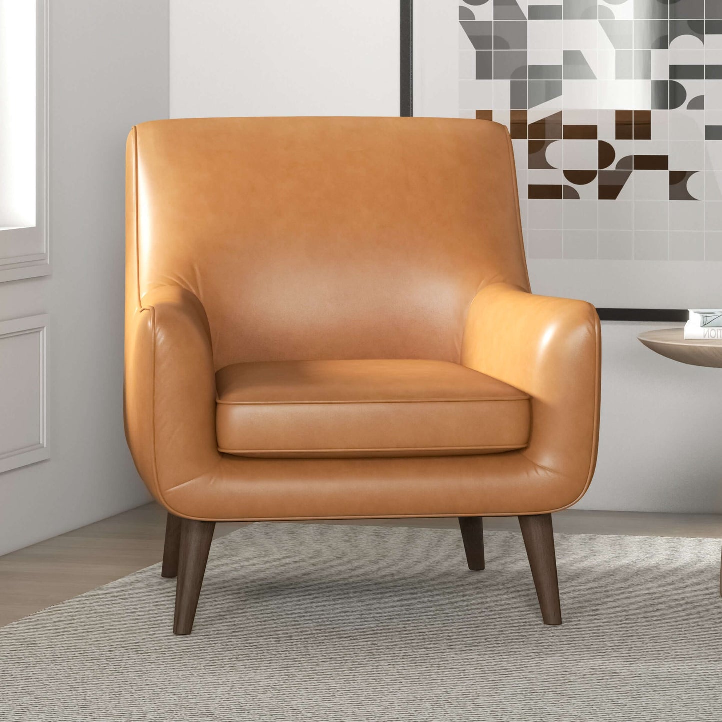 Elmridge Leather Lounge Chair