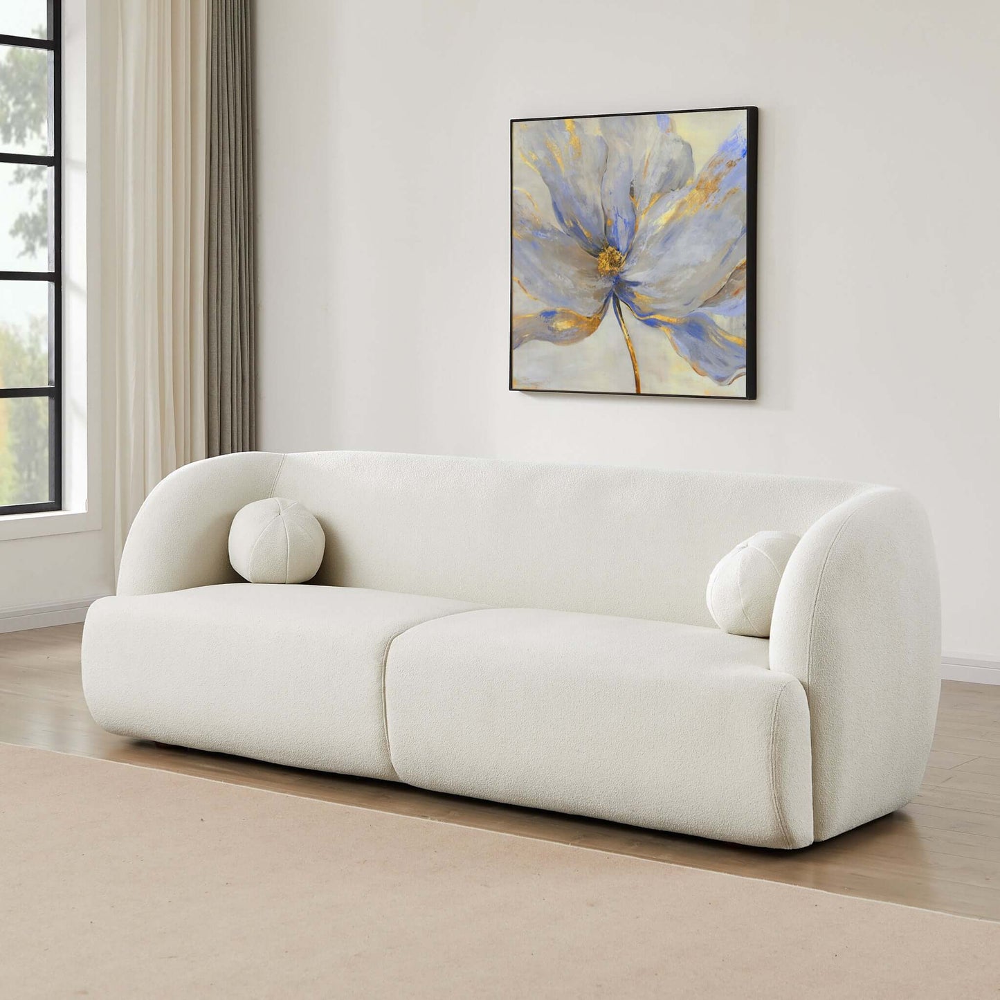 Sylas French Boucle Sofa