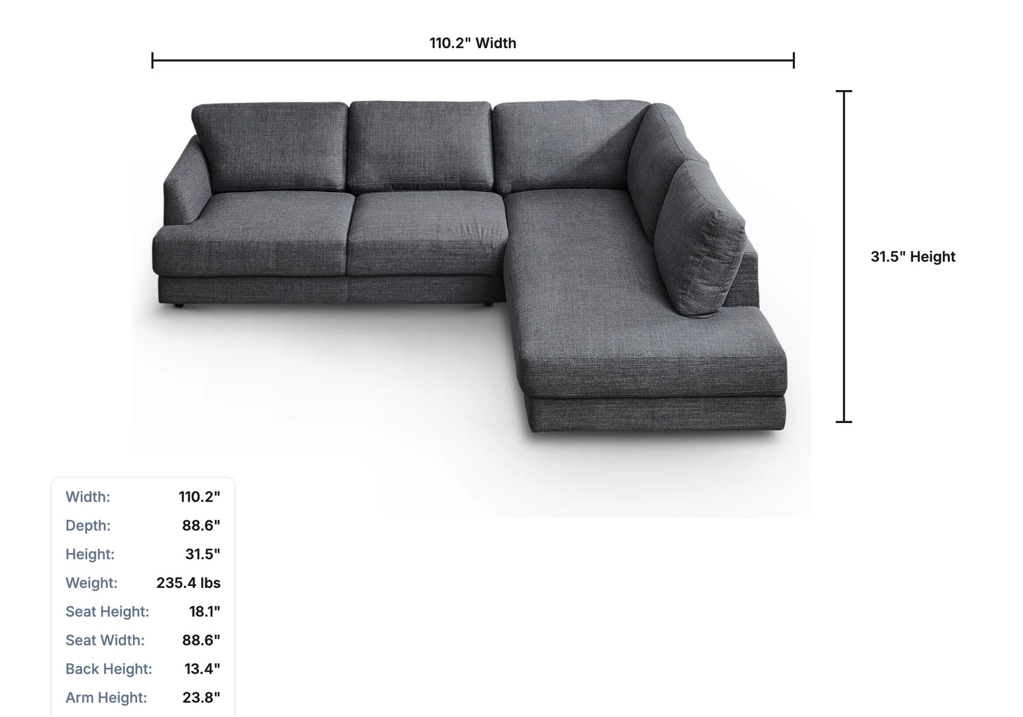 Briarwood Sectional Stamps Home Furniture Sectional Sofas